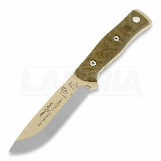 TOPS B.O.B. Hunter Knife, Coyote Tan BROSTAN 1 TOPS B.O.B. Hunter Knife, Coyote Tan BROSTAN