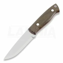 Brisa Trapper 95 Knife, Elmax, Scandi, Firesteel, Green