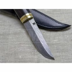 Eero Kovanen Fileworked Damascus Knife 7 Eero Kovanen Fileworked Damascus Knife -Fixed blade knives Shop 41742 EEK002 03