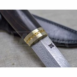 Eero Kovanen Fileworked Damascus Knife 9 Eero Kovanen Fileworked Damascus Knife -Fixed blade knives Shop 41742 EEK002 05