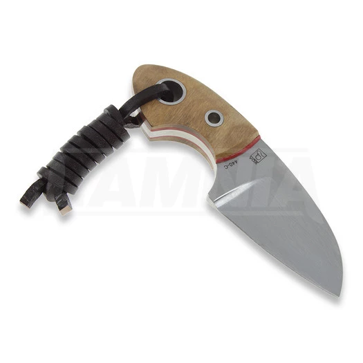 Böker Plus Gnome Olive Wood Neck Knife 02BO322 2 Böker Plus Gnome Olive Wood Neck Knife 02BO322 - Image 2