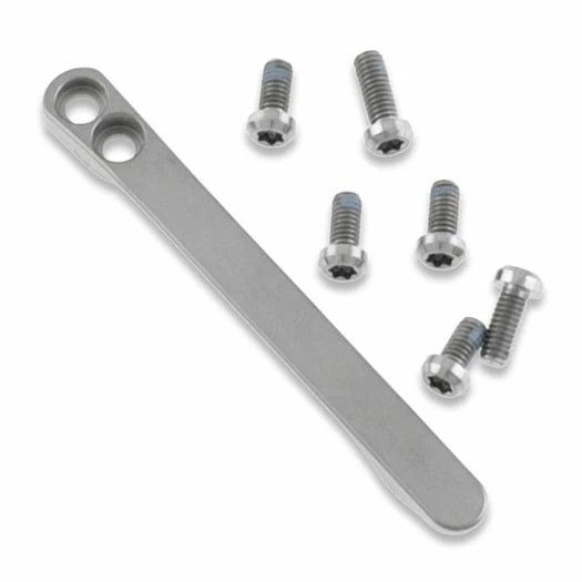 CIVIVI Pain Titanium Pocket Clip, Satin T001C 1 CIVIVI Pain Titanium Pocket Clip, Satin T001C