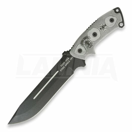 TOPS Steel Eagle Knife, Drop Point 107E 1 TOPS Steel Eagle Knife, Drop Point 107E